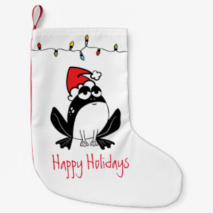 Petite Chaussette De Noël Whimsical Christmas Frog
