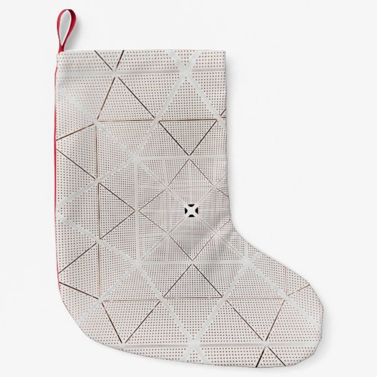 Petite Chaussette De Noël White and black illustration (Devant)