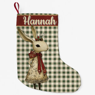 Petite Chaussette De Noël Willa le Lapin Caprice de la Forêt