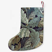 Petite Chaussette De Noël William Morris Acanthus Feuilles (Dos)
