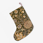 Petite Chaussette De Noël William Morris Cherwell Motif de fond d'écran (Dos (Accrochage))