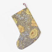 Petite Chaussette De Noël William Morris Chrysanthemum Fleurs maman (Dos (Accrochage))