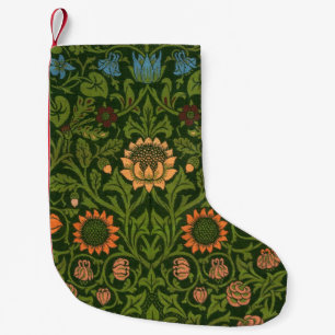 Petite Chaussette De Noël William Morris Violet et Columbine Art Rug