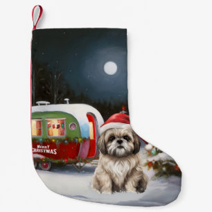 Petite Chaussette De Noël Winter Havanese Caravan Christmas Adventure