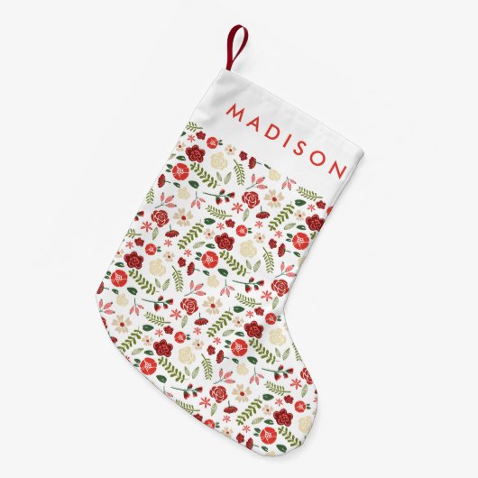 Petite Chaussette De Noël Wreath (Devant (Accrochage))