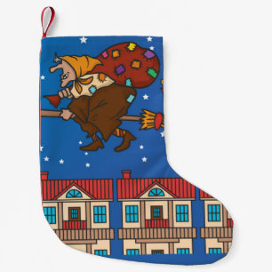 Petite Chaussette De Noël Xmas Witch Befana stockage