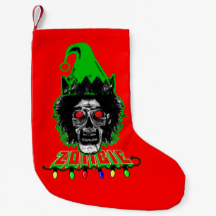 Petite Chaussette De Noël Zombie - Elf