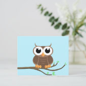 Petite Chouette - Carte postale vierge (Debout devant)