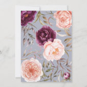 Petite citrouille automne baby shower invitation v (Dos)