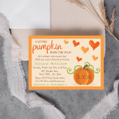 Petite Citrouille Baby Shower Invitations