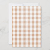 Petite Citrouille Fête d'anniversaire Invitation f (Dos)