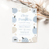 Petite Citrouille Invitation Baby shower d'automne