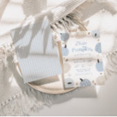 Petite Citrouille Invitation Baby shower d'automne