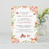 Petite Coccinelle | Invitation à une fête d'annive (Debout devant)