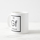 Petite copine café Mug (Devant gauche)