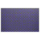 Petite couronne d'or, tissu bleu (Yard)