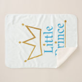 Petite couverture de bébé de prince (Devant (Horizontal))