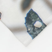 Petite couverture d'ouatine d'oiseau bleu oriental (Coin)