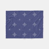 Petite couverture en polaire bleue (Devant (Horizontal))