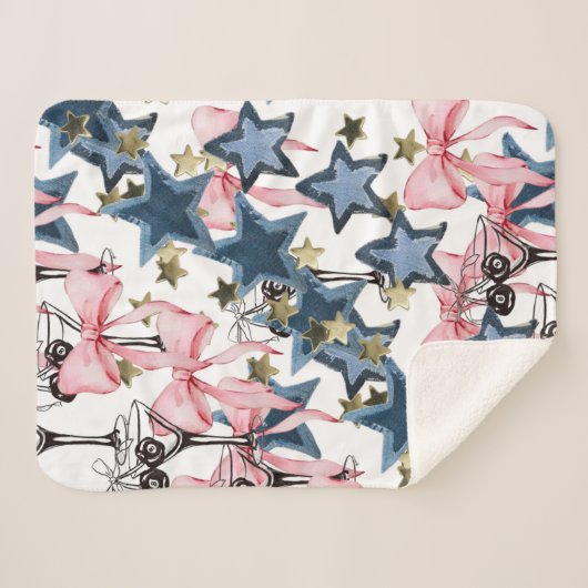 Petite couverture Sherpa (Devant (Horizontal))