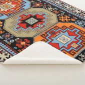 Petite couverture Sherpa d'Art Traditionnel Arméni (3/4)