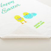 Petite couverture Sherpa Hatchings de Pâques (3/4)
