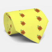 Petite cravate de tortue (jaune) (Roulé)