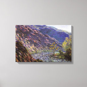 Petite Creuse, Zonlicht door Claude Monet Canvas Afdruk
