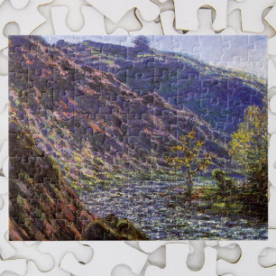 Petite Creuse, Zonlicht door Claude Monet Legpuzzel