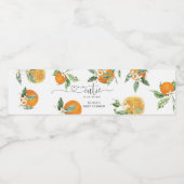 Petite cutie baby shower bouteille d'eau étiquette (Étiquettes simples)