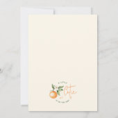 Petite Cutie Citrus Baby La bonne carte de prix (Dos)