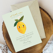 Petite Cutie Citrus Baby shower Invitation