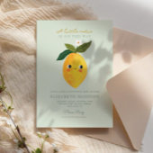 Petite Cutie Citrus Baby shower Invitation