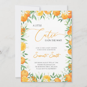 Petite Cutie Genre Neutre Baby shower Invitation