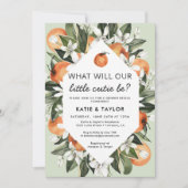 Petite Cutie Genre Revela Party Invitation (Devant)