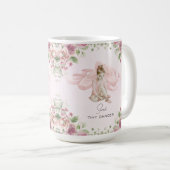 Petite danseuse Ballerina Mug personnalisée (Devant droit)