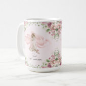 Petite danseuse Ballerina Mug personnalisée (Devant gauche)