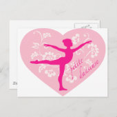 Petite Danseuse Briefkaart (Voorkant / Achterkant)