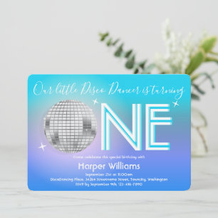 Petite danseuse Disco Une première invitation d'an