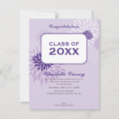 PETITE DIPLÔME FAIRE-PART :: GRAD105 1P (Devant)