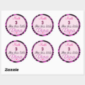 Petite Diva Baby Girl Stickers mensuels Milestone (Feuille)