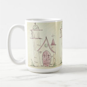 Petite église - tasse de café