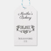 petite entreprise boulangerie étiquette de prix de (Dos)