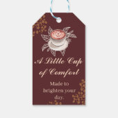 Petite Étiquette Cadeau Café Confort (Dos)