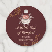 Petite Étiquette Cadeau Café Confort (Dos)