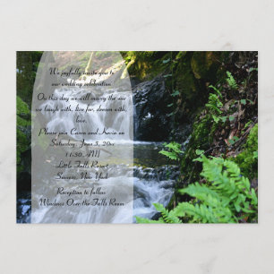 Petite Faire-part de mariage d'eau