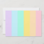 Petite Fée Anniversaire Fête Invitation Avec Photo (Dos)