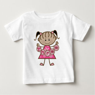 Petite fille 3e anniversaire Tshirts et cadeaux