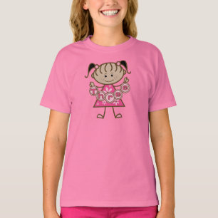 Petite fille 3e anniversaire Tshirts et cadeaux