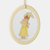 Petite fille avec ornement parapluie (Droite)